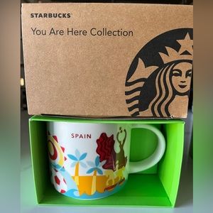 STARBUCKS Spain Collector's Cup - You Are Here Collection - 14oz - NEW